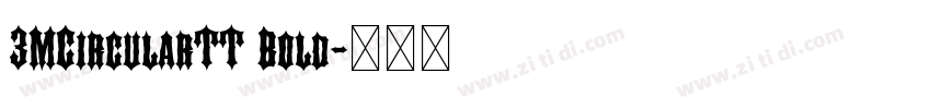 3MCircularTT Bold字体转换 3MCircularTT Bold字体转换